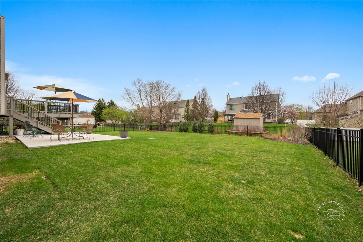 2519 Imgrund Road North Aurora, IL 60542 - Photo 28 of 33 a view of a house with a big yard and sitting area