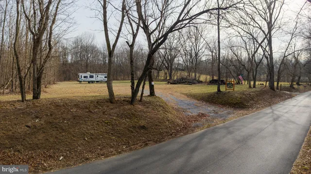 a view of outdoor space with trees