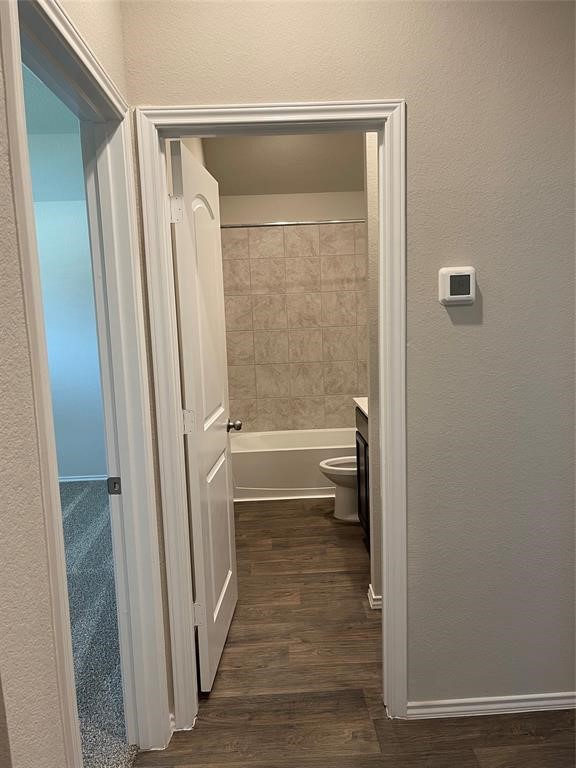 13872 Rock Island Trail Conroe, TX 77384 - Photo 26 of 32 a bathroom with a glass door shower