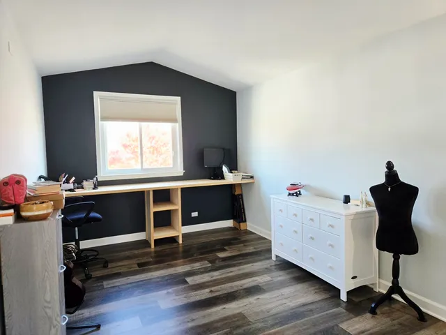 a room with furniture and window