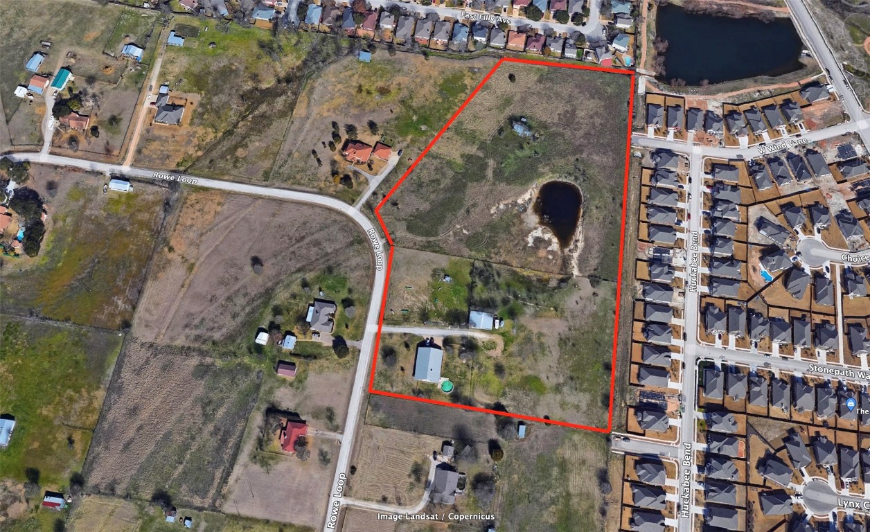 Map / location featuring property parcel outlined