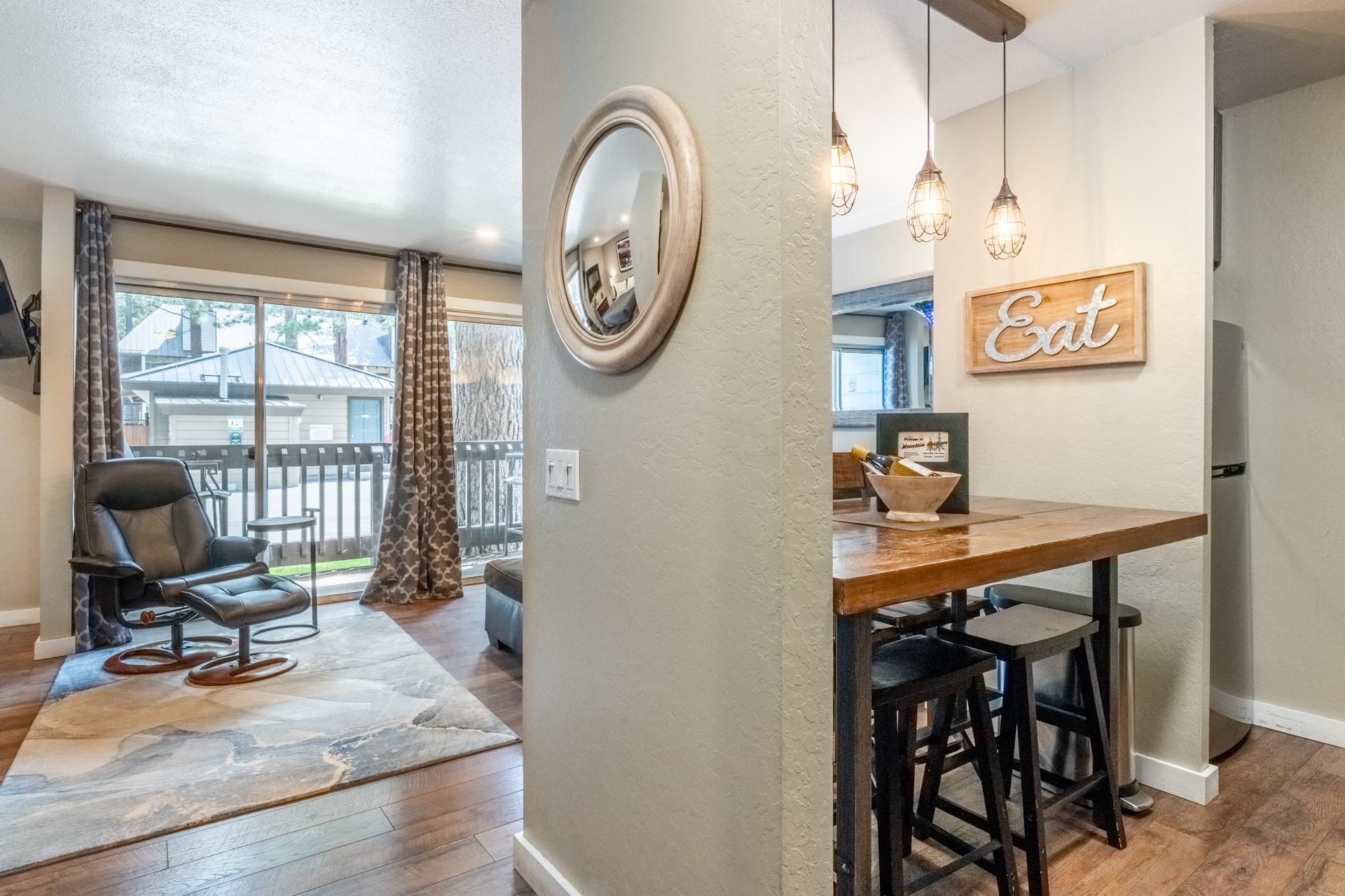 2289 Sierra Nevada Road, Unit F4 Mammoth Lakes, CA 93546 - Photo 11 of 22 a view of a workspace with furniture