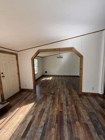 a view of a small space