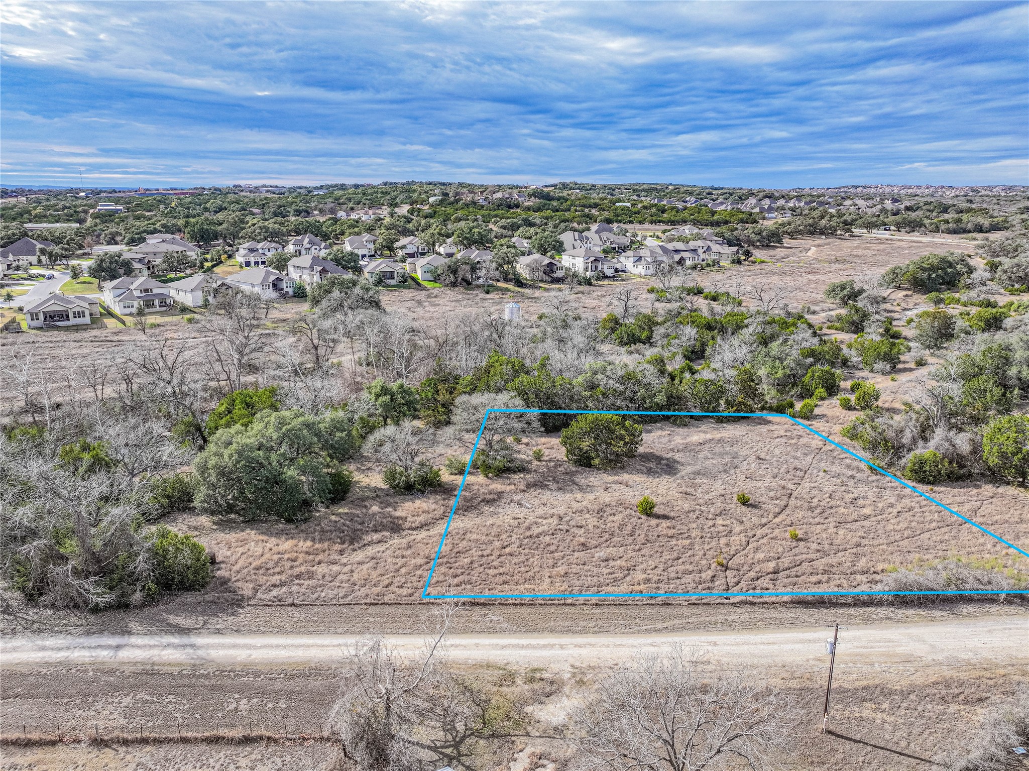 Tbd Lot 3 Tbd Road Austin, TX 78737 - Photo 2 of 18 View of property location with property boundaries highlighted