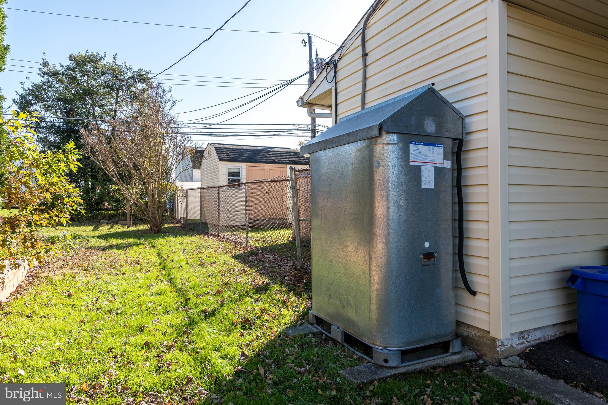 116 Border Rock Road Levittown, PA 19057 - Photo 26 of 27 This above ground oil tank is amazing!