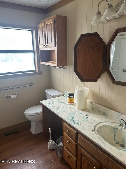 4551 Upper Crab Road Jamestown, TN 38556 - Photo 16 of 22 a bathroom with a granite countertop toilet sink and mirror