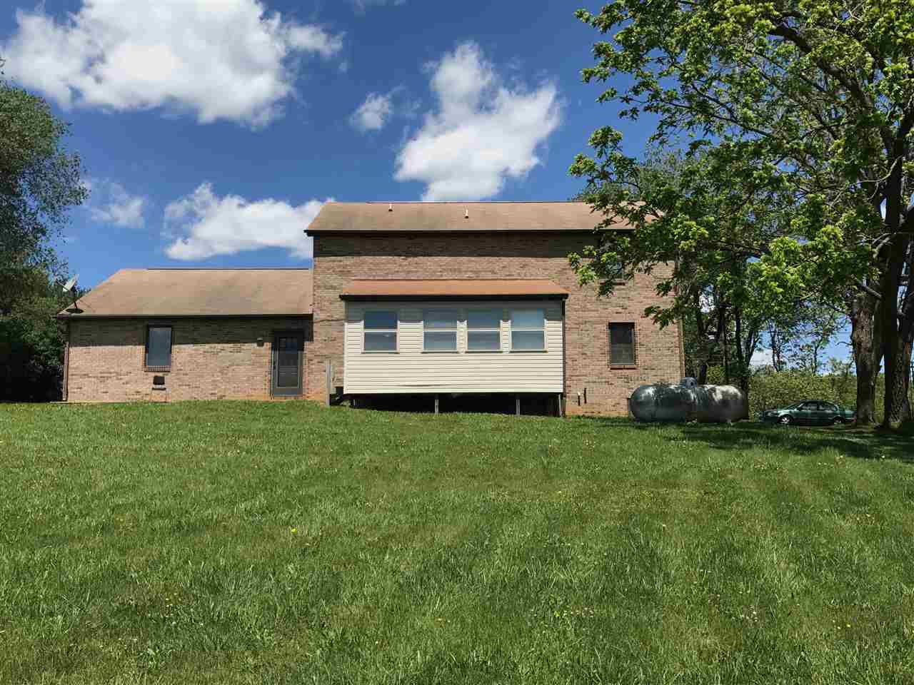 400 Cedar Green Road Staunton, VA 24401 - Photo 21 of 49 a front view of a house with a garden