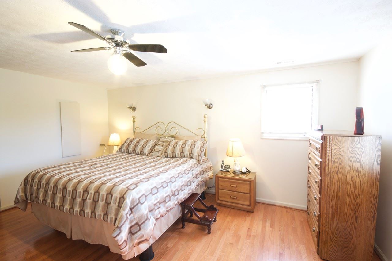 400 Cedar Green Road Staunton, VA 24401 - Photo 39 of 49 a bedroom with a bed and a mirror