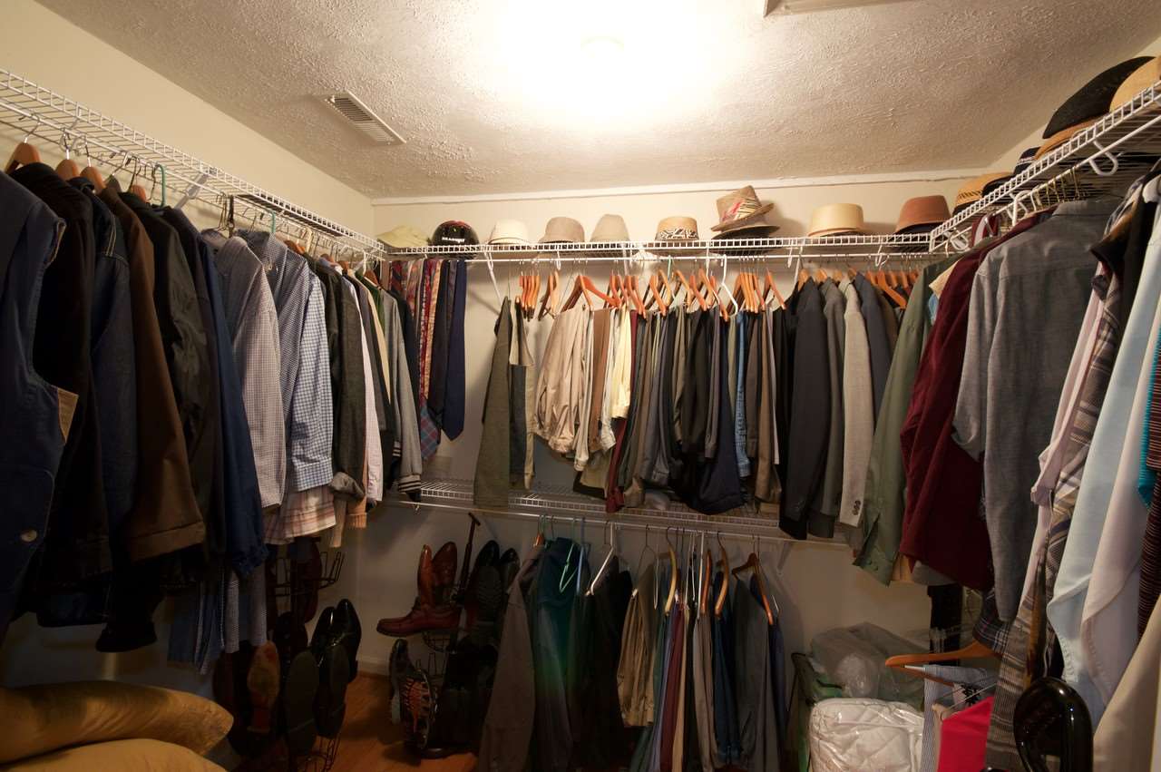 400 Cedar Green Road Staunton, VA 24401 - Photo 41 of 49 a view of walk in closet with clothes and shoes