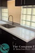 a close view of sink and tap