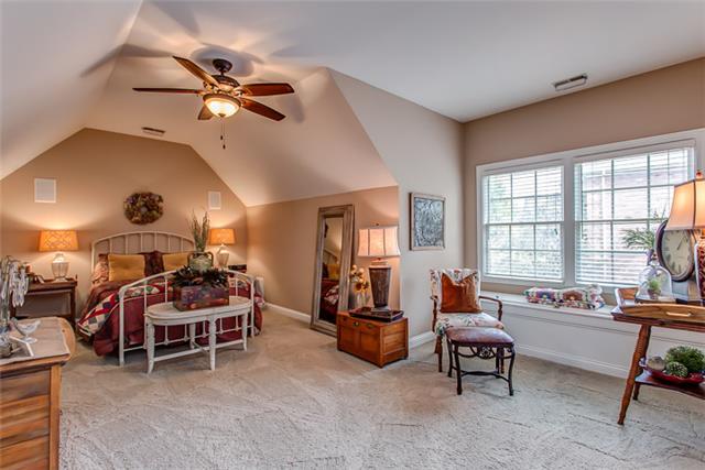 232 Chester Stevens Road Franklin, TN 37067 - Photo 14 of 20 THE UPSTAIRS SECONDARY BEDROOMS ARE HUGE!!! THIS ROOM BOASTS A DOUBLE SET OF WINDOWS OVER A HIDEAWAY WINDOW SEAT, PLUSH CARPET, A WALK-IN CLOSET, & CEILING FAN, AND IT ADJOINS THE OTHER BEDROOM VIA A JACK & JILL BATH IN THE MIDDLE!