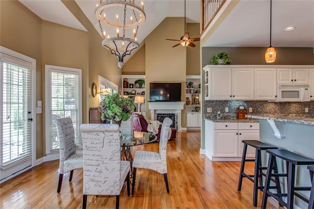 232 Chester Stevens Road Franklin, TN 37067 - Photo 7 of 20 THIS VIEW SHOWS THE CASUAL DINING, UP CLOSE, AS YOU LOOK TOWARD THE GREAT ROOM AND THE KITCHEN IS TO THE RIGHT. THE UPGRADED LIGHTING AND FANS ARE EVERYWHERE IN THIS WONDERFUL HOME!
