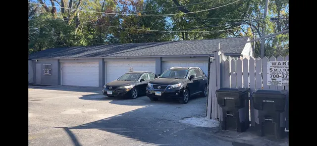 a car parked in front of house
