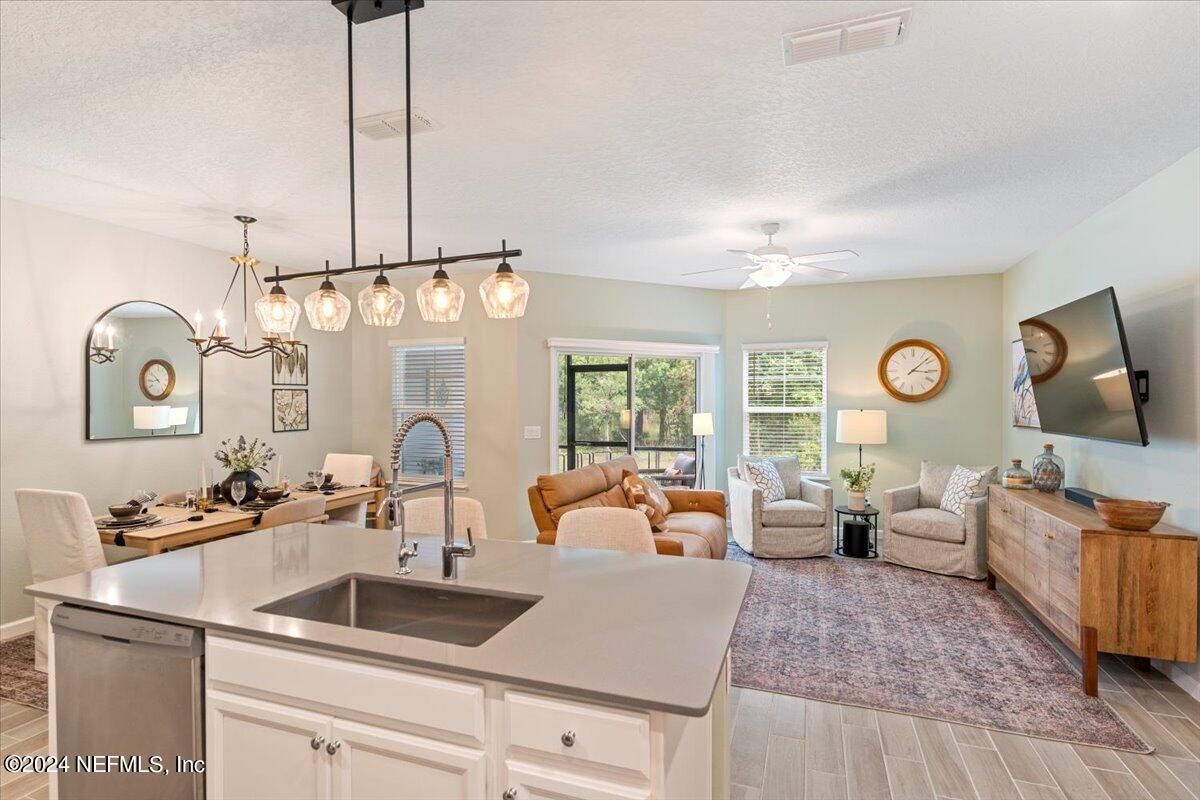 424 Boracay Circle St. Johns, FL 32259 - Photo 13 of 41 Kitchen to Living and Dining