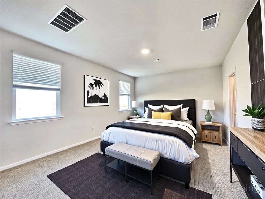 467 Evergreen Sumac Loop Kyle, TX 78640 - Photo 24 of 40 Bedroom with light colored carpet