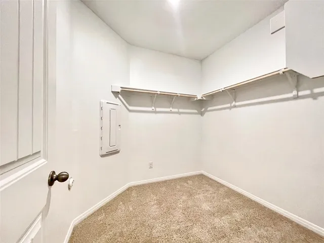 a view of a small space