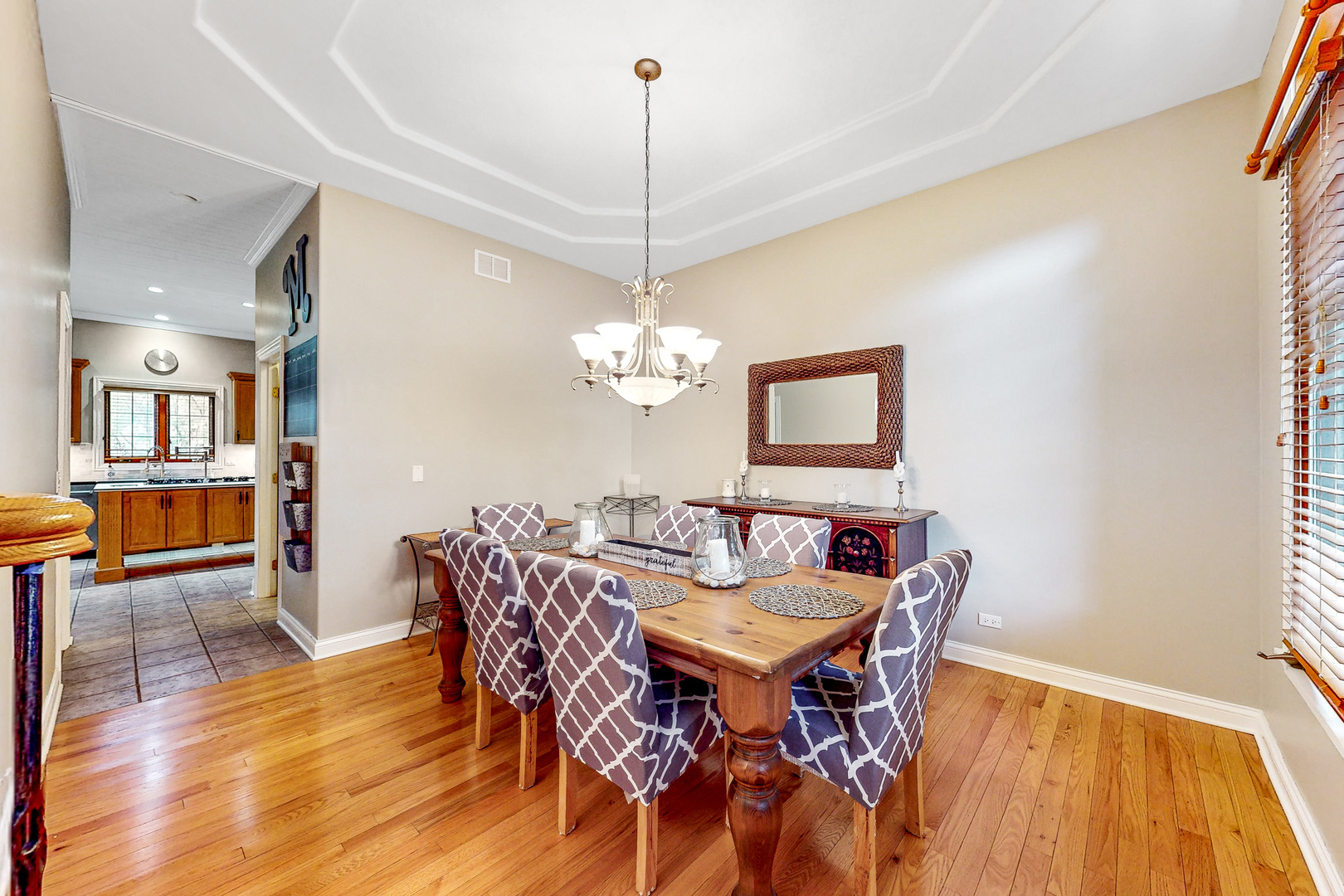 35W998 Miller Road Dundee, IL 60102 - Photo 14 of 33 a dining room with furniture and wooden floor
