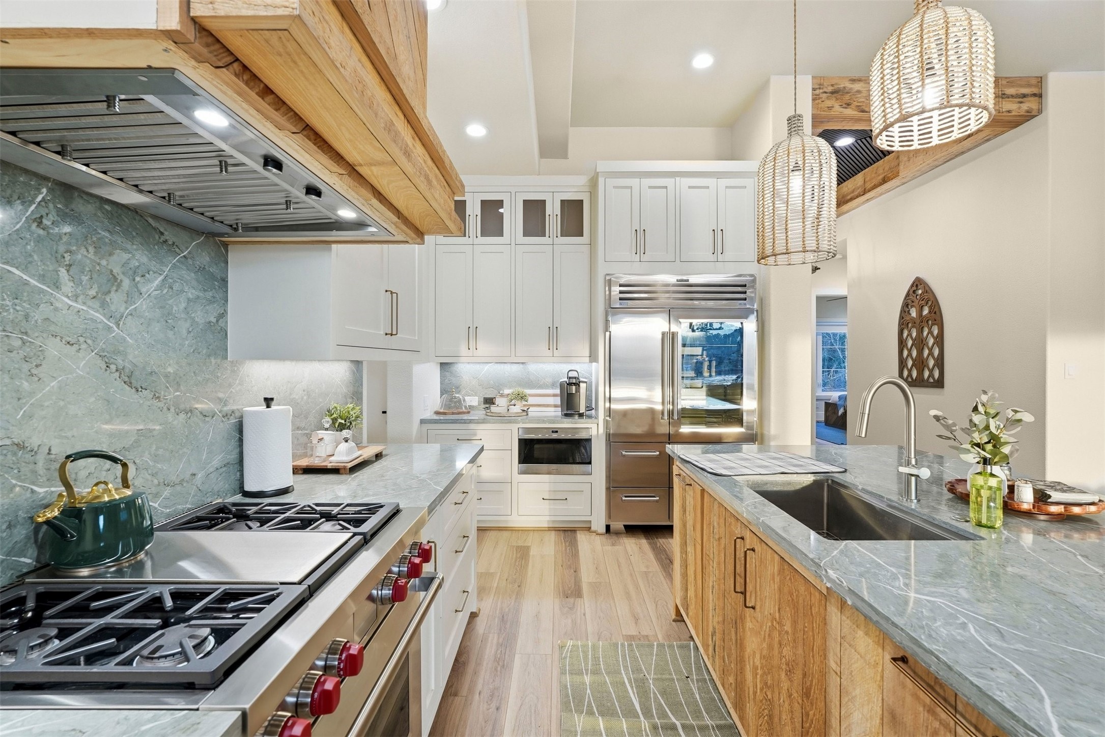 12833 Bruce Road Willis, TX 77318 - Photo 14 of 50 36" Duel Fuel Wolf Range