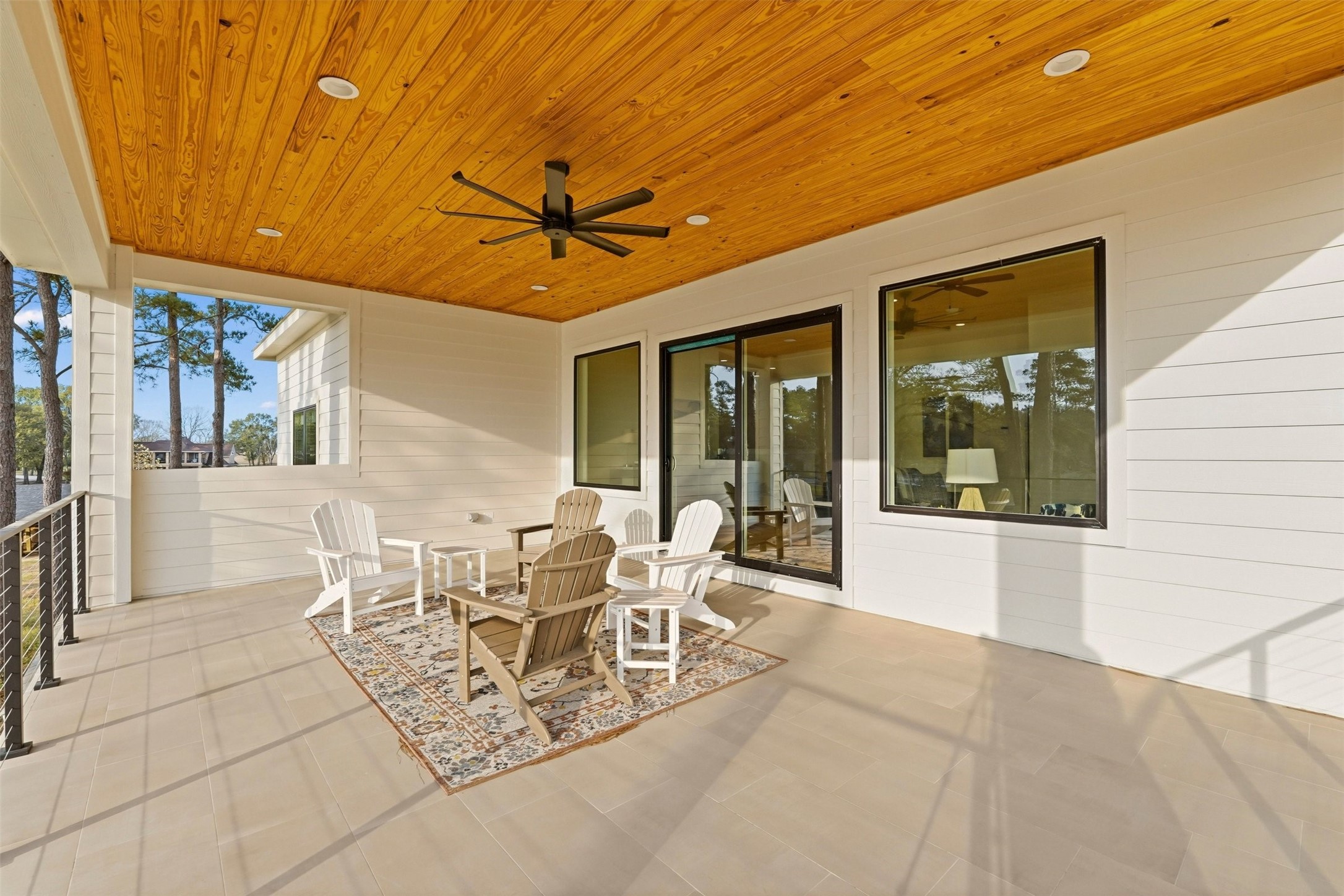 12833 Bruce Road Willis, TX 77318 - Photo 36 of 50 Balcony is Right Off the Upstairs Game Room