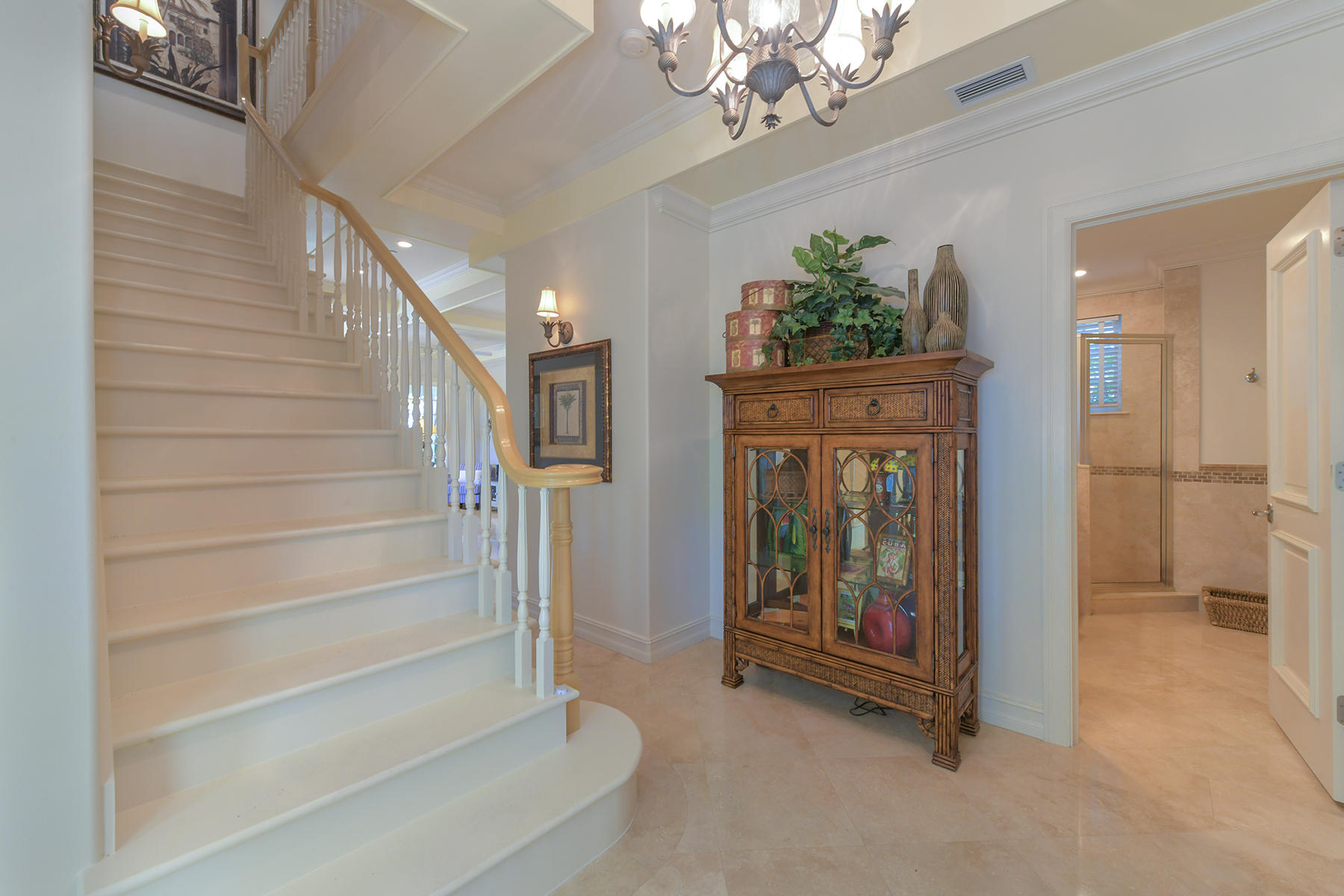 58 Sunset Key Drive Key West, FL 33040 - Photo 10 of 35 a view of entryway with hallway and wooden floor