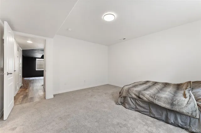 a view of livingroom and bedroom