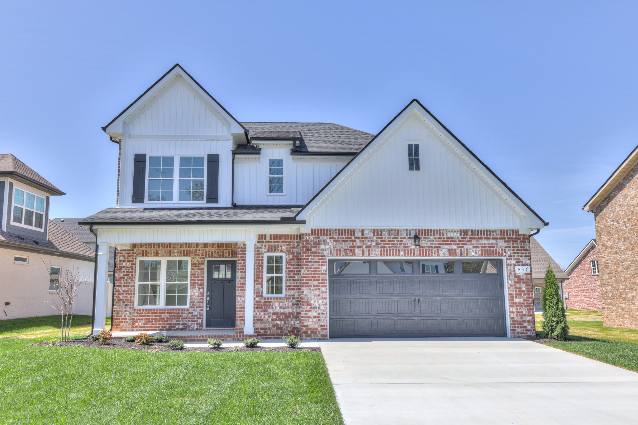 437 Ruby Oaks Lane Murfreesboro, TN 37128 - Photo 1 of 38 front view of a house with a yard