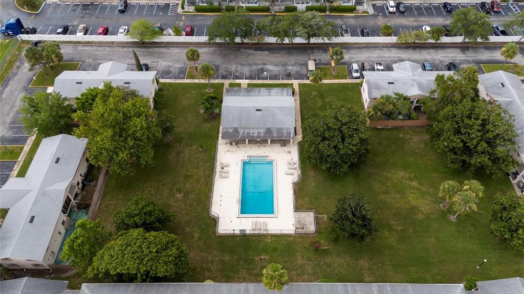 1918 Honour Road, Unit 4 Orlando, FL 32839 - Photo 13 of 17 an aerial view of a house with outdoor space and lake view