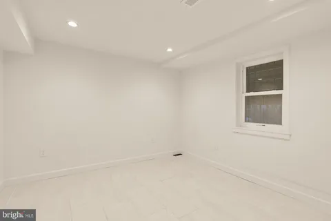 a front view of a building