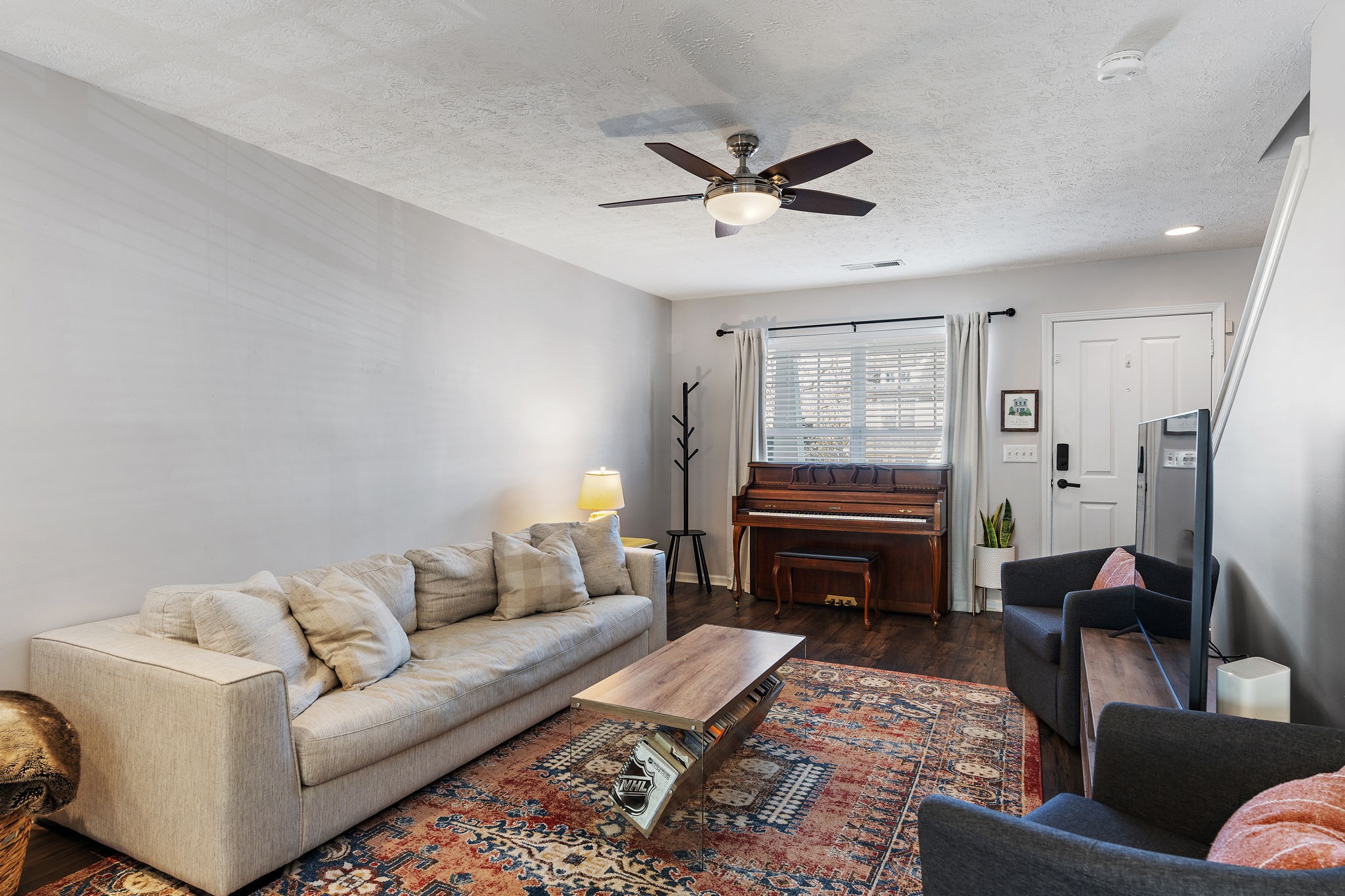 415 Shadow Glen Drive Nashville, TN 37211 - Photo 11 of 27 a living room with furniture and a fireplace