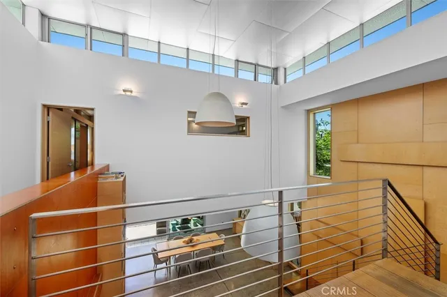 a room with gym equipment