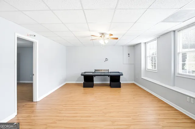 a view of house with a lake view