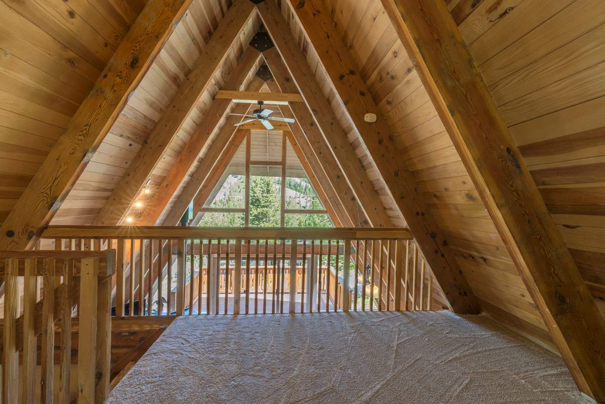 1583 Upper Bench Road Alpine Meadows, CA 96146 - Photo 11 of 18 Loft that could be used as a sitting area or office.