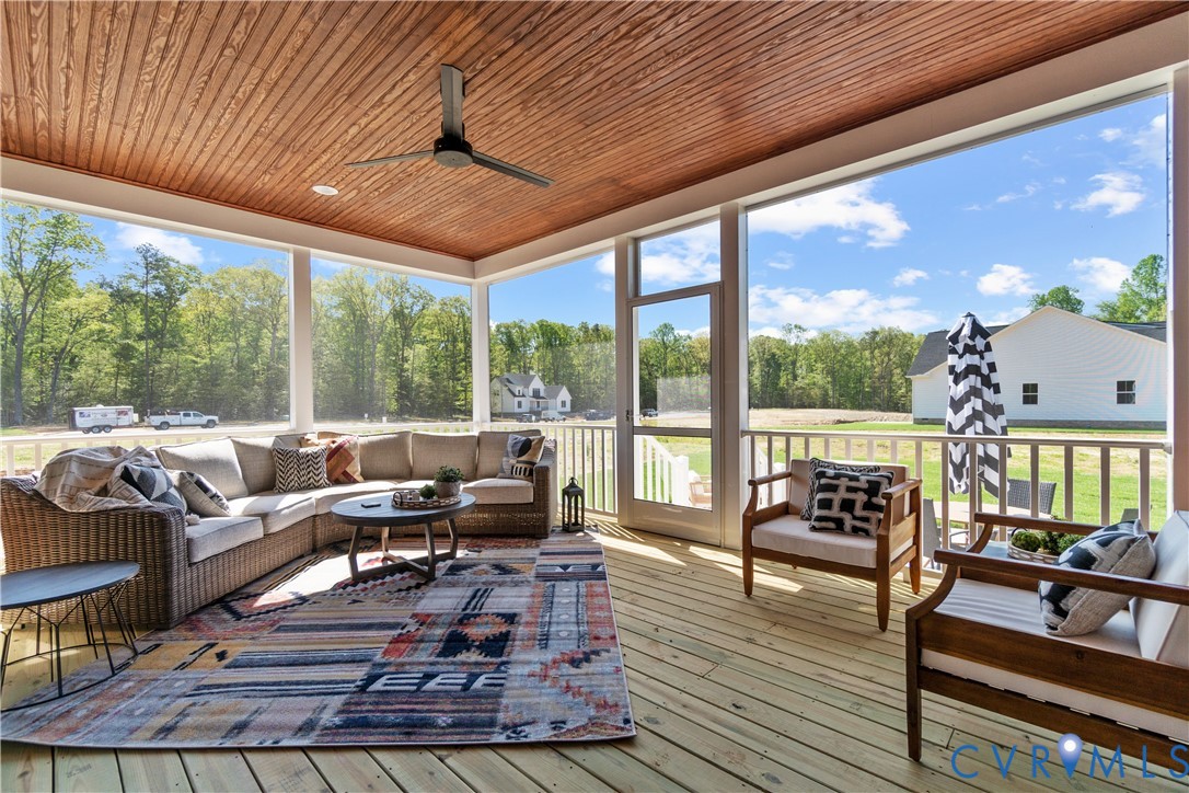 2160 Green Level Road King William, VA 23086 - Photo 24 of 27 OPTIONAL COVERED PORCH