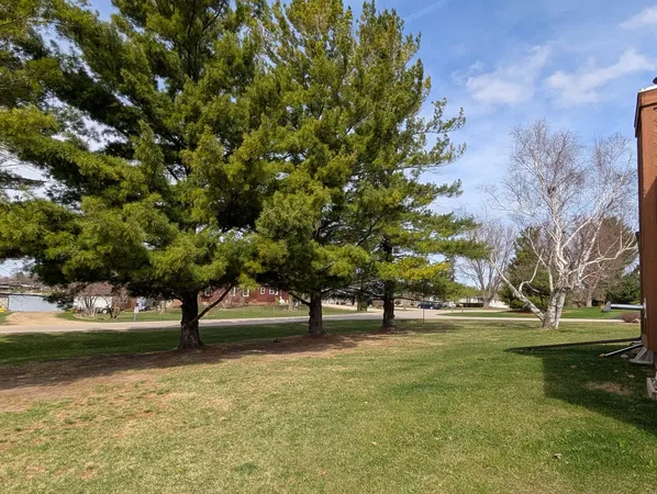 a view of park with tree s