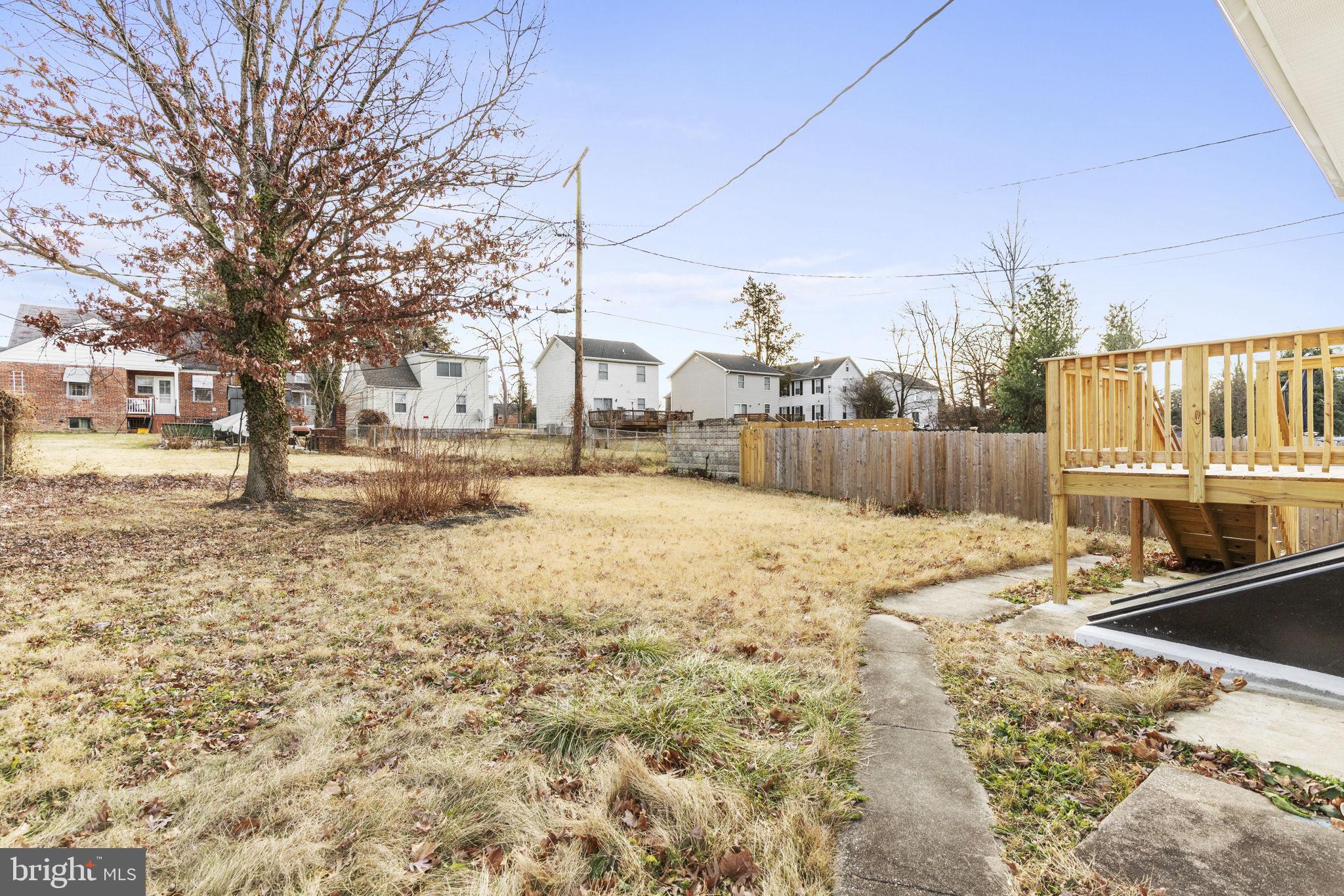 5613 Plymouth Road Baltimore, MD 21214 - Photo 22 of 31 a view of a yard with a snow on the road