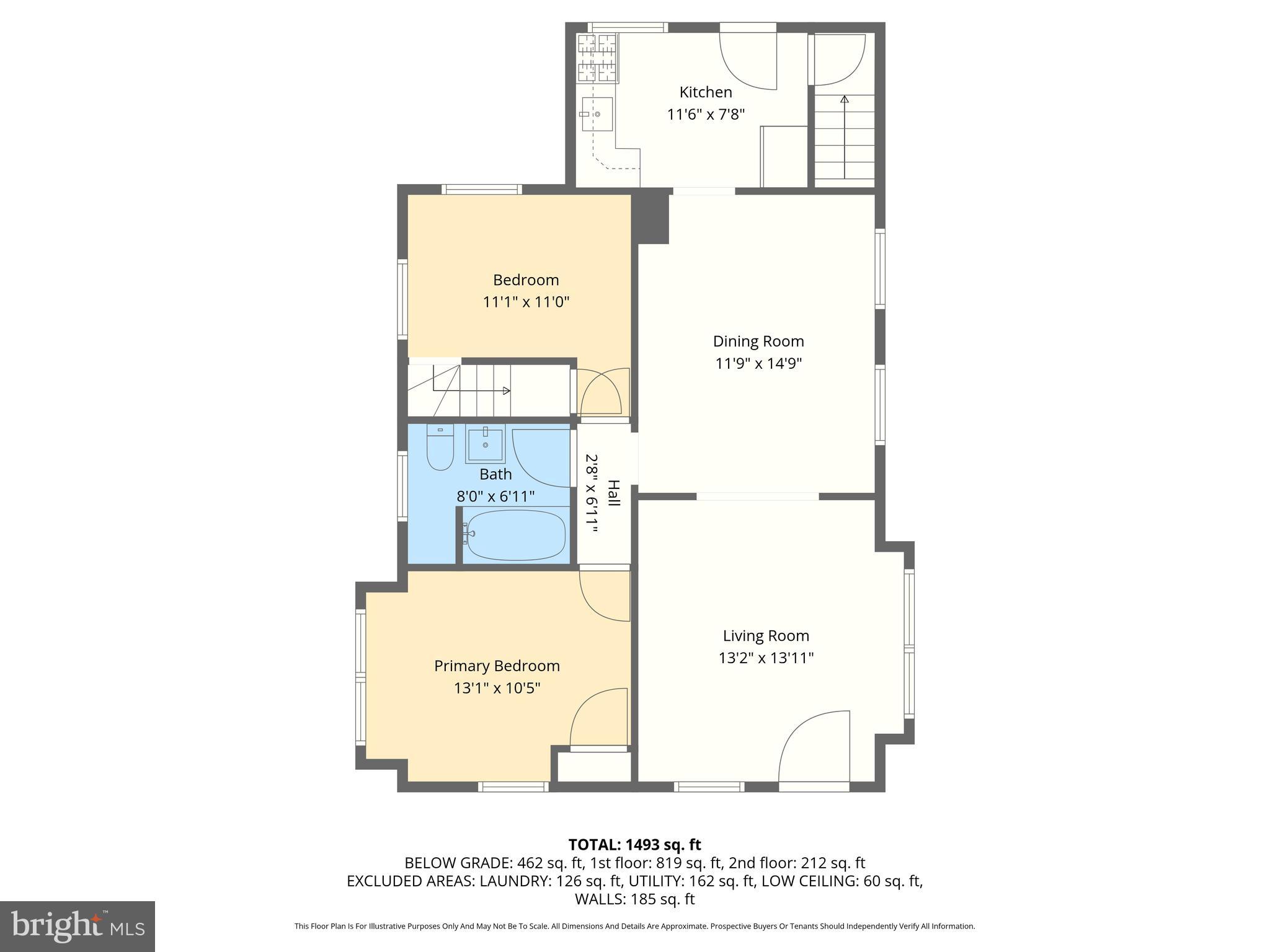 5613 Plymouth Road Baltimore, MD 21214 - Photo 29 of 31 a picture of a bench in front of a wall