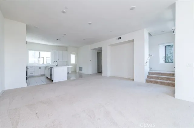 a view of a room with closet and cabinet