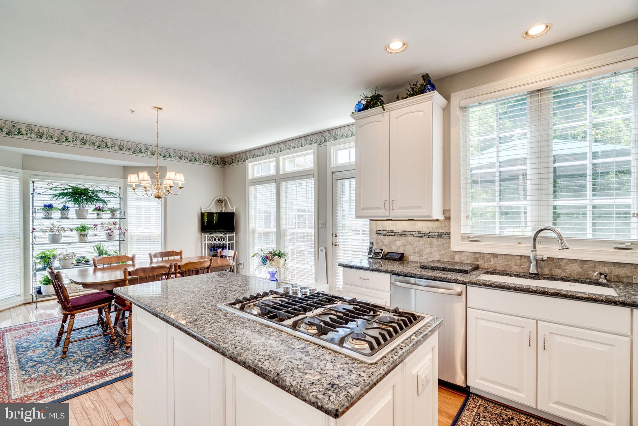 6485 Topsails Lane Springfield, VA 22150 - Photo 21 of 62 Kitchen With View To Breakfast