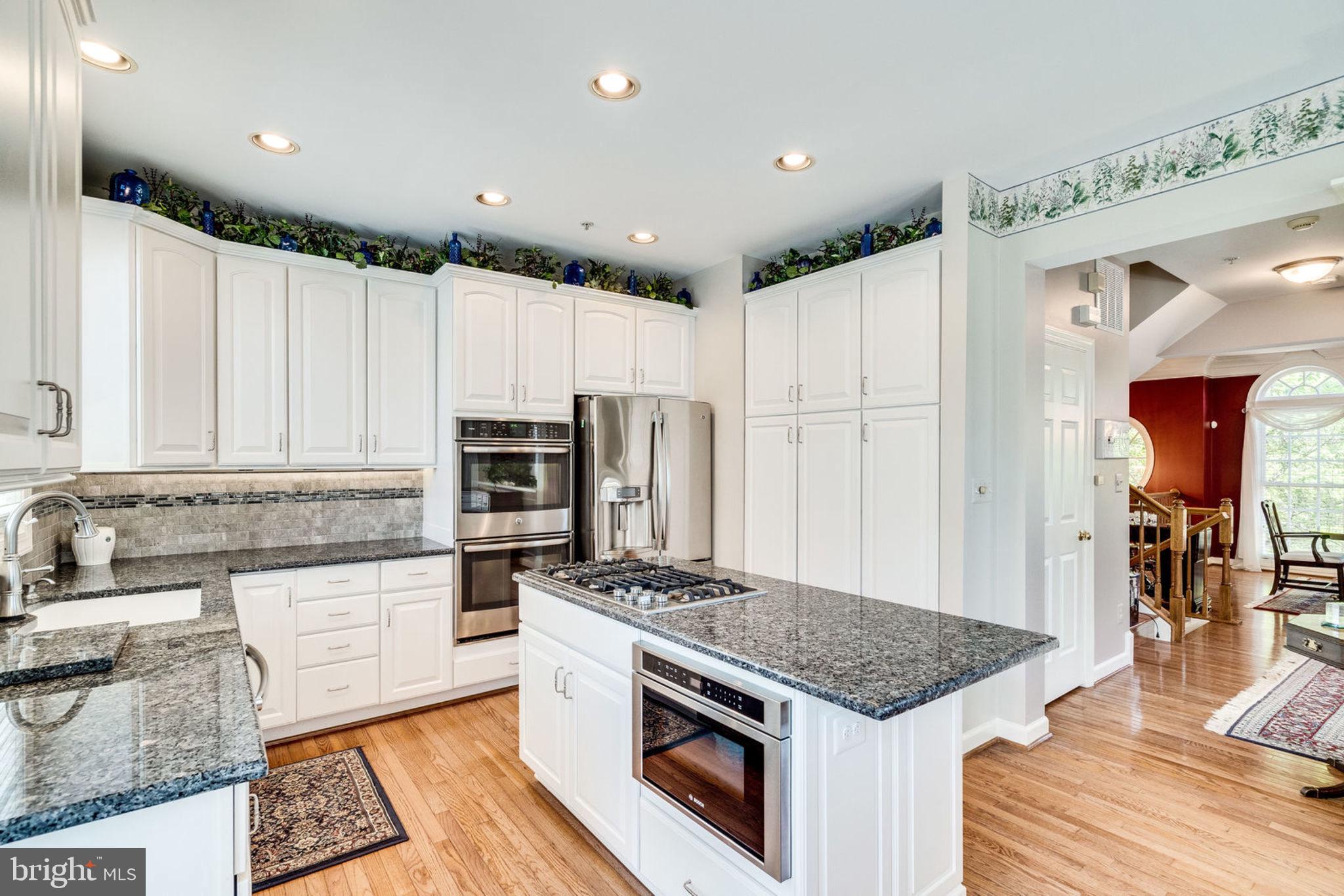 6485 Topsails Lane Springfield, VA 22150 - Photo 23 of 62 Kitchen With View Toward Living and Dining Room