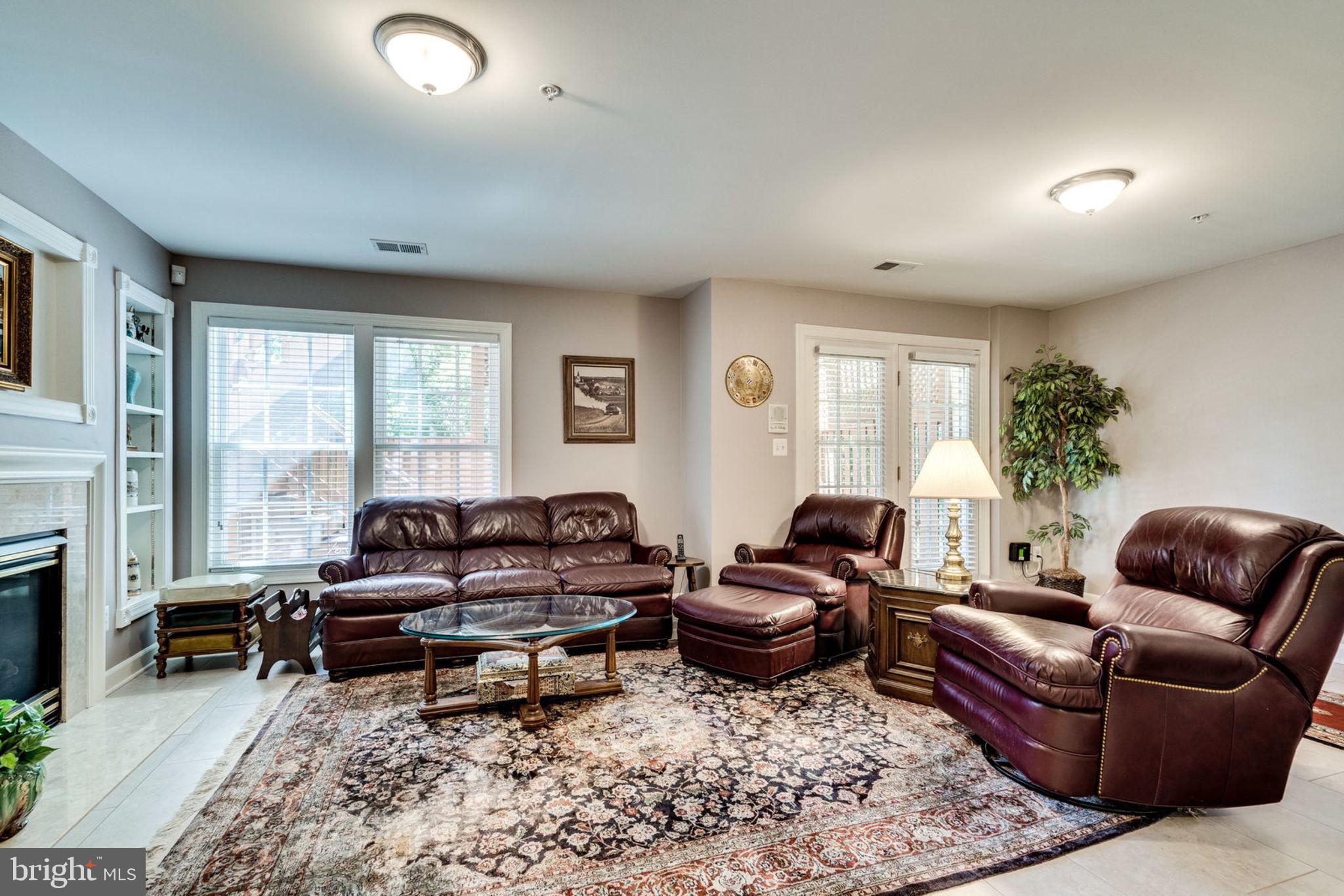 6485 Topsails Lane Springfield, VA 22150 - Photo 50 of 62 Lower Level Family Room View Towards LL Deck