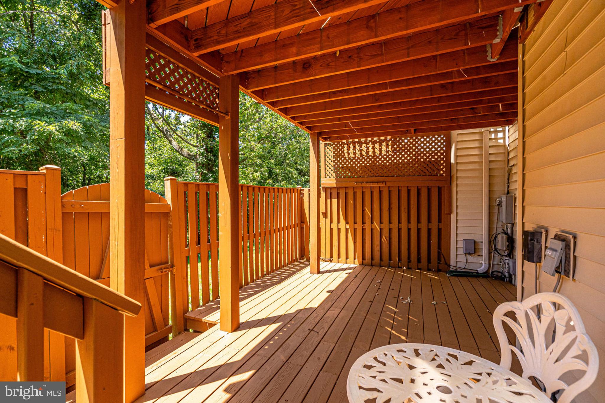 6485 Topsails Lane Springfield, VA 22150 - Photo 58 of 62 Lower Level Deck