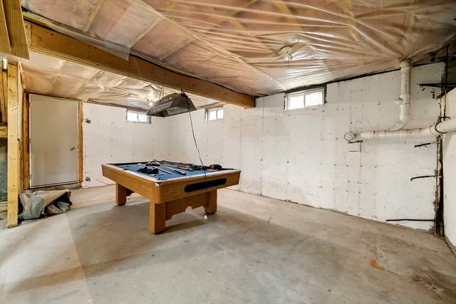 a view of storage and utility room