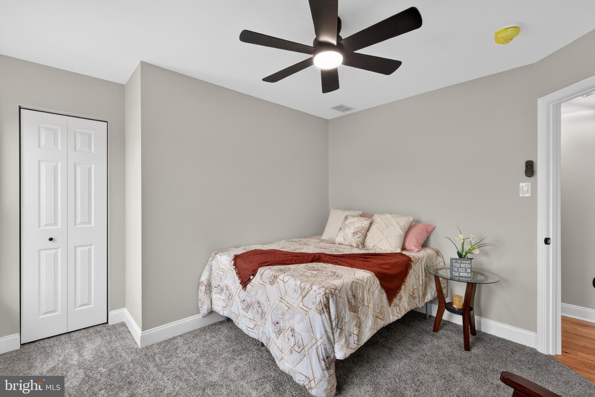 20 Baywatch Road New Castle, DE 19720 - Photo 55 of 76 a bedroom with a bed and a ceiling fan