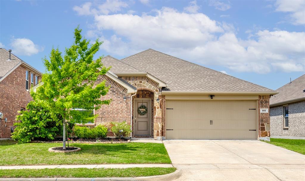 Charming single story home located in Avery Pointe subdivision, Anna. 