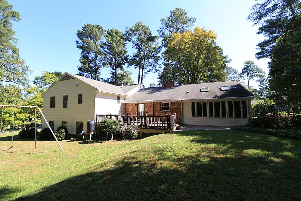 4005 Picardy Drive Raleigh, NC 27612 - Photo 19 of 19 Remarkable privacy in your own backyard...right in the middle of the best North Raleigh location! Backyard