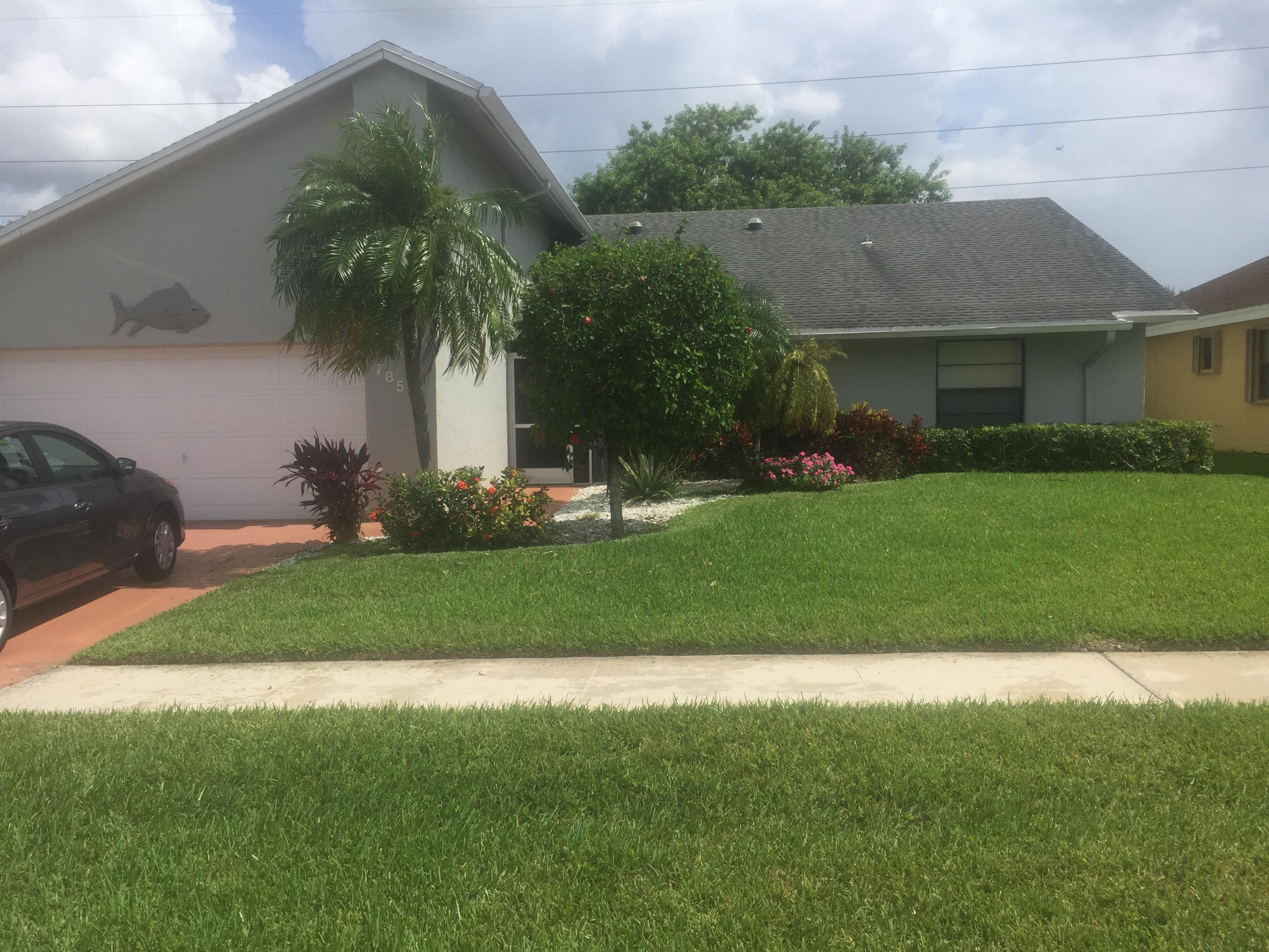 front of home