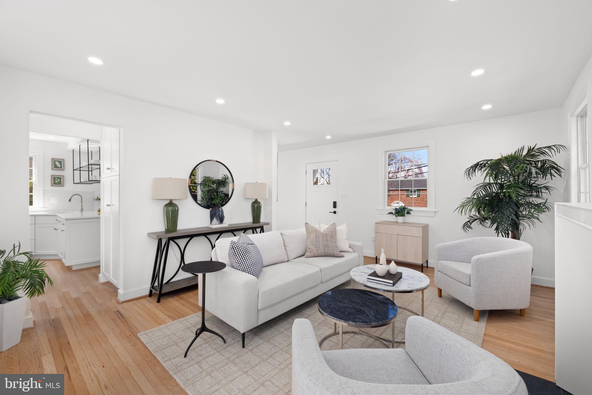 2612 Spencer Road Chevy Chase, MD 20815 - Photo 2 of 36 Spacious living room