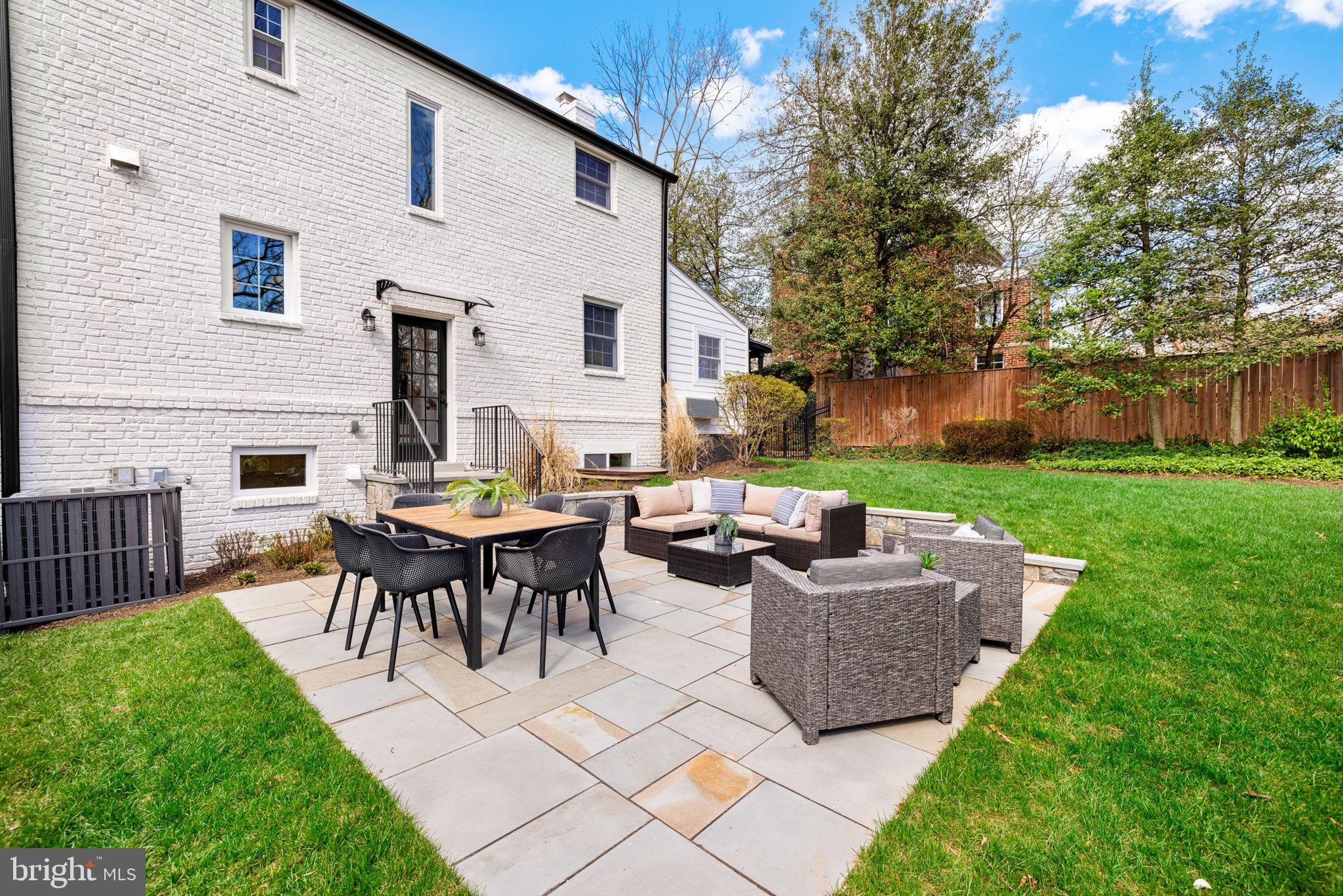 2612 Spencer Road Chevy Chase, MD 20815 - Photo 24 of 36 Private slate patio