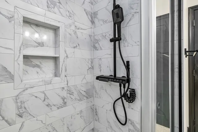 an empty room with window