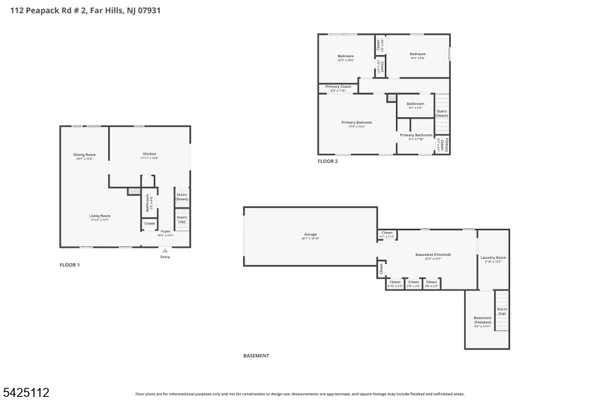$749,900 | 112 Peapack Road, Unit 2, Far Hills, NJ 07931